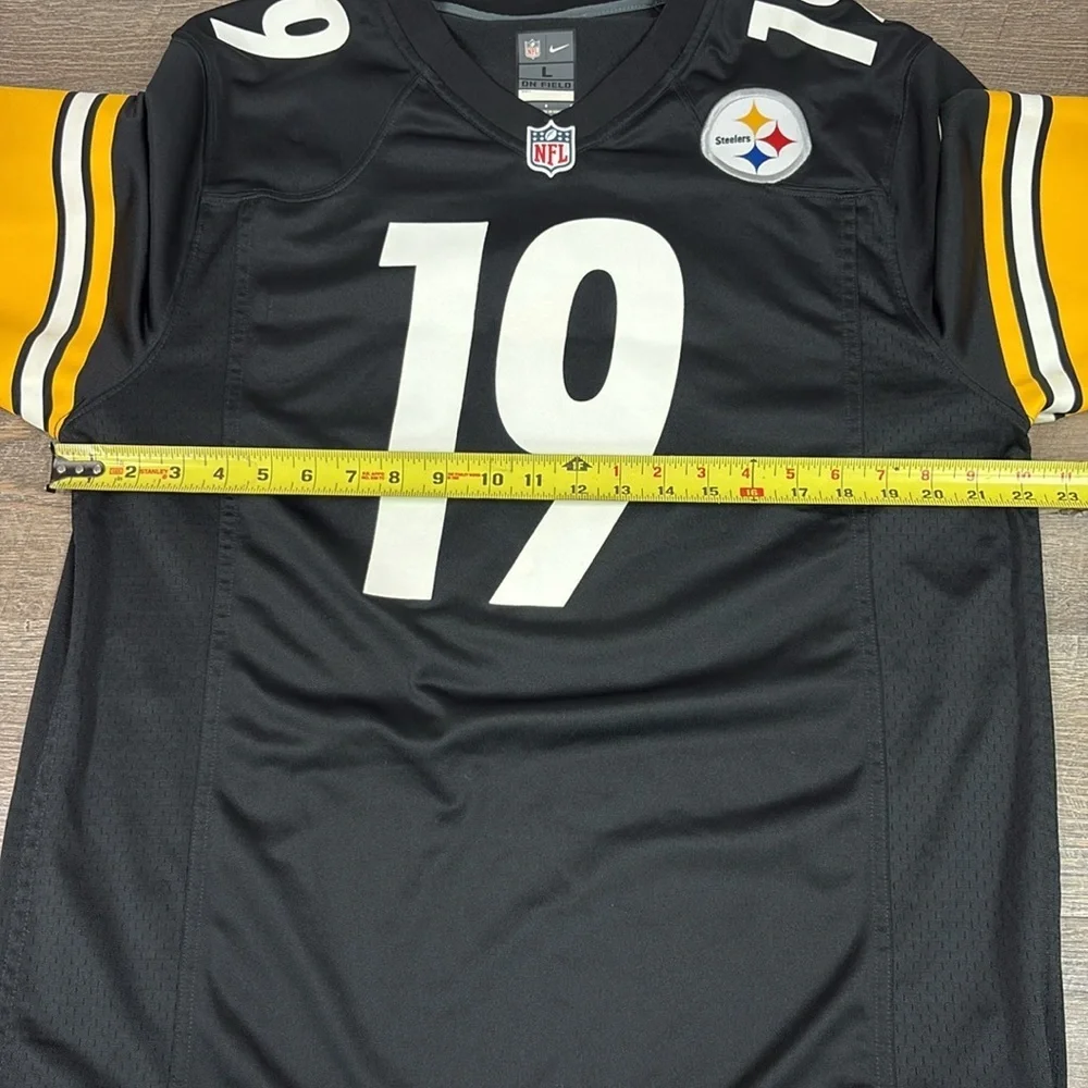 Nike JuJu Smith-Schuster #19 Men's Nike Limited 100 Year Home Jersey Size Large